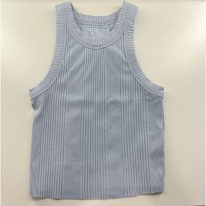 Aerie Textured Free Spirit Ribbed Tank Top